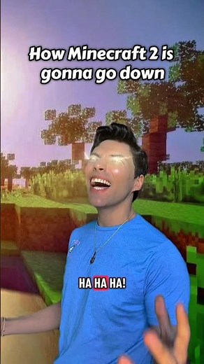 How Minecraft 2 is gonna go down 😭 #minecraft #minecraftmovie