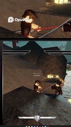 Samurai Showdown Intense Combat and Strategic Moves, Watch Till End! #roblox #rblx #robloxmemes