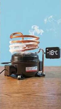 Shocking Invention Every Home Needs! DIY Mini Air Conditioner with Fan and REFRIGERATION COMPRESSOR