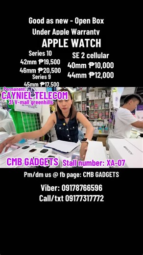 Discover CMB Gadgets at Greenhills for Trusted Apple Watches