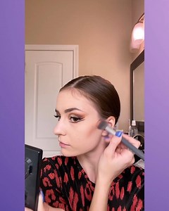 52K views · 714 reactions | Mackenzie Richter shows you a stage makeup tutorial with a neutral color palette that is versatile for many roles! | Houston Ballet | Facebook