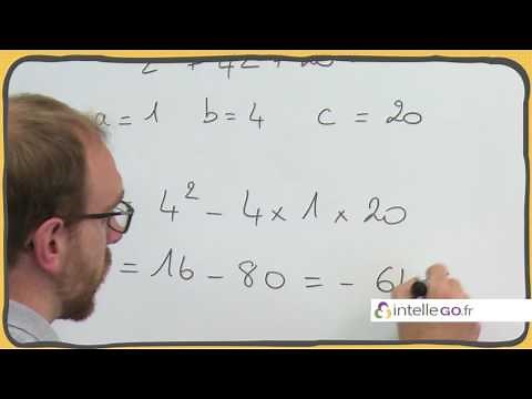 Maths - Discriminant - Equation du second degré dans C - TS