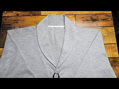 How to Sew a Perfect Shawl Collar | Step by Step Tutorial for Beginners