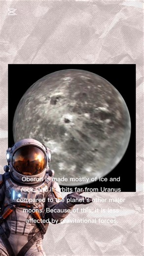 Oberon: The Dark Frozen Moon of Uranus 🌑🪐