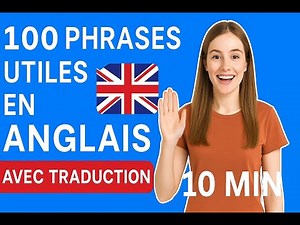 Learn 100 useful English phrases in 10 minutes (with French translation) Beginner level 🌍