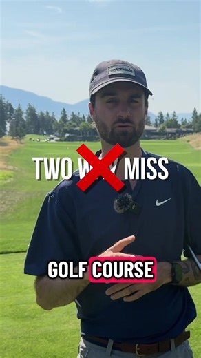 A two-way miss on the golf course is brutal. Everyone shapes the ball, all you have to do is learn which way yours curves and play to it. Alignment is the key to unlocking your game and shot shape- fix it ASAP! Full video on my YouTube (link in bio) 🔗 #golfer #golfcoach #golflesson