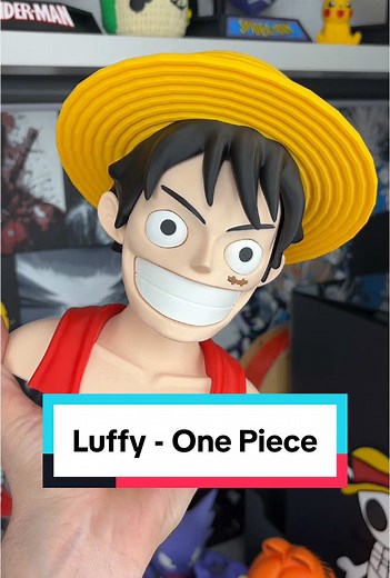 Luffy Bust 3D Print Guide for One Piece Fans