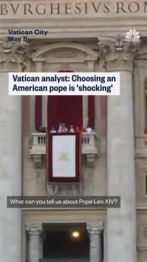 1.5M views · 18K reactions | Never in the history of the Roman Catholic Church has there been an American pope — until now: Pope Leo XIV. nbcnews.app.link/uD6CzTMZcTb | NBC News | Facebook