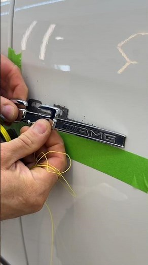 Replacing & Upgrading the Mercedes 63 AMG Emblem (Premium Finish) 🏁✨