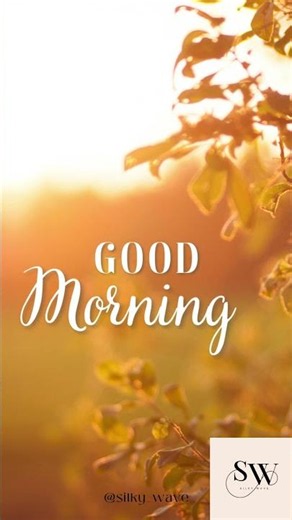 Good Morning GIF| #goodmorning WhatsApp Status| ‪@SilkyWave‬