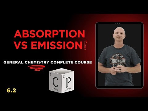 Absorption vs Emission | Electronic Transitions | 6.2 General Chemistry 6.2