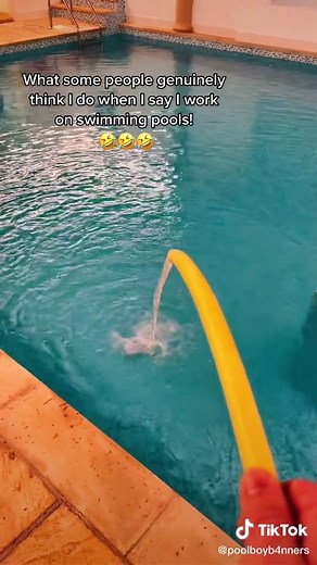 What people think I do …. #poolboy