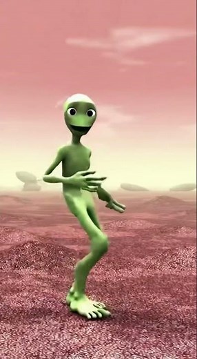Green Alien Dance! 👽 Martian Flow Challenge 🚀 #Shorts