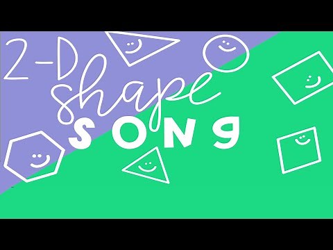 2-D Shape Song | Sides and Vertices!