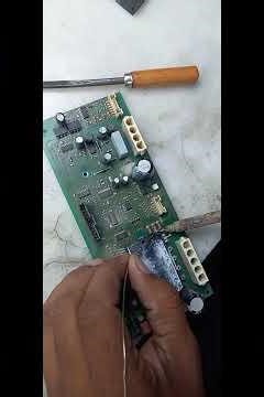 A02 Error Drum Drive Repair | PCB Fault Fix#electrical#industrialelectric#shortvideo#smrat#repair