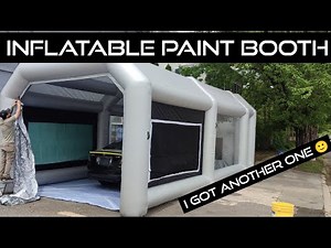 INFLATABLE PAINT BOOTH