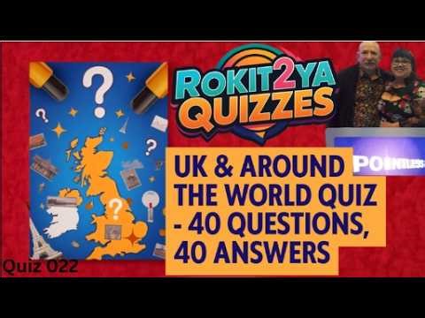 UK & Around The World 022#pubquiznight #triviawithanswers #generalknowledgequestions