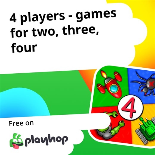 4 players - games for two, three, four: Play Online For Free On Playhop