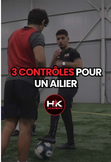 ➡️ Si t’es Ailier, cette Vidéo est pour TOI 👉 3 Contrôles à faire quand tu reçois le ballon proche de la ligne ✅