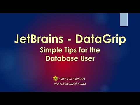Datagrip Simple tips for Database Users - Part 1 - Hands On Easy Demos!