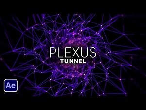 ✅Trapcode Mir Tutorial - Plexus Tunnel Background