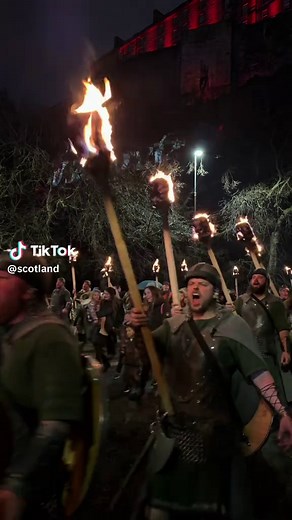 Edinburgh Hogmanay Torchlight Procession