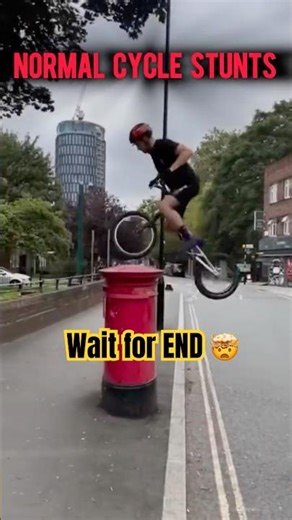 “INSANE Cycle jump vs last one 😱 #trollface #edit #shorts