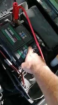 Startování auta přes kabely