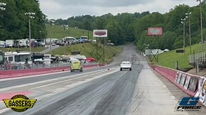 The “SilverStreak” Kenneth Phillips would lead Quain Stott’s “Executioner II” down the 1/8th mile in this A/Gas small block battle. The Southeast Gassers Association is heads-up, first to the finish line, class championship drag racing. Classes are all based off weight to cu inch, just like the original gasser era of the 1960’s. 4-speeds are mandatory, and G-Force Transmissions are highly recommended! Check out all the class rules at southeastgassers.com We hope to see you at an SEGA Championshi