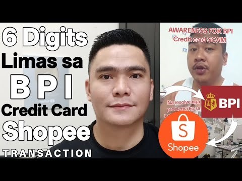 BPI CREDIT CARD SCAM 6 DIGITS NALIMAS SA ACCOUNT NI KABAYAN MAG INGAT SA GANITO