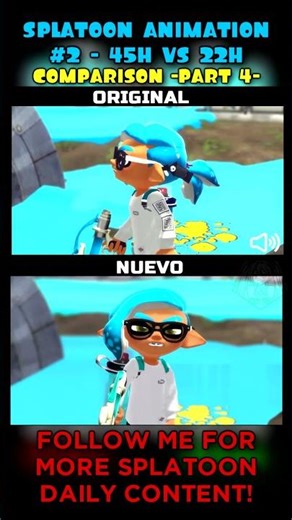 SPLATOON ANIMATION 2022 REMAKE VS 2021 ORIGINAL PARTE 4 | GIAN