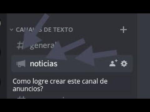 COMO CREAR UN CANAL DE ANUNCIOS EN DISCORD