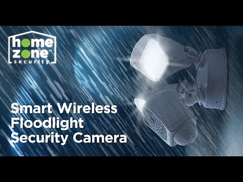 Home Zone Security Smart Wireless Floodlight Camera