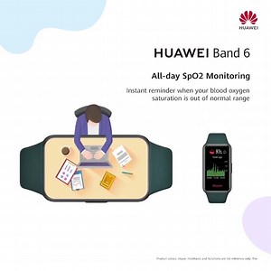The #HUAWEIBand6 has a built-in SpO2 detection system that monitors your blood oxygen saturation 24/7. If it drops too low, the band will vibrate and signal you to take time out to breathe and regain your equilibrium. HUAWEI BAND 6 @RM219 Online Purchase : https://www.directd.com.my/huawei-band6 🏎 Same Day Delivery / COD services : wa.me/60196940000 🔵 Outlets Location : https://www.directd.com.my/shop-location 🎥 Watch DirectDMedia Youtube: https://www.youtube.com/c/DirectdTeam/ #HUAWEI #HUAWE