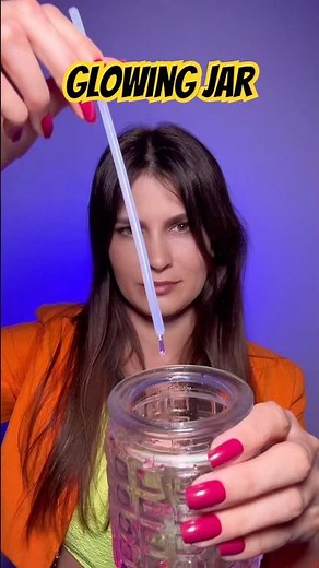 DIY Glowing Jar Lamp