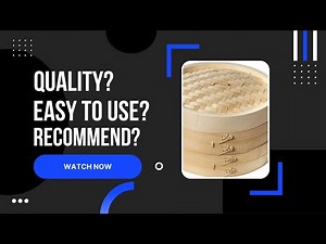 How To Make Bamboo Steamed Dumplings The Easy Way! Joyce Chen Bamboo Steamer is the Best!