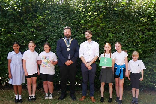 Millbrook Junior School celebrates another Eco-Schools Green Flag triumph!