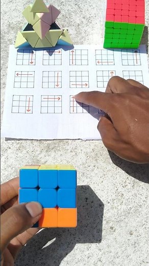 How To Solve 3 by 3 Rubik's Cube In Magic tricks 🪄😮#rubikscube #ytshorts #yotricks #viralshort #cube