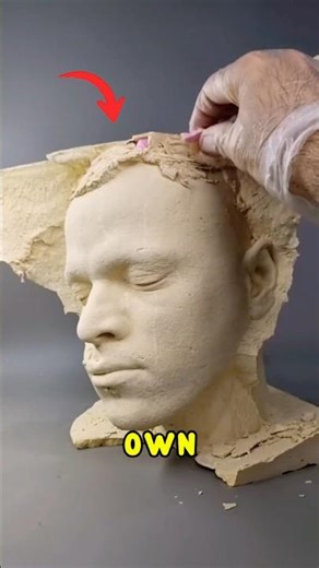 He Made a Perfect Copy of His Own Face 😳 #curiosities #interesting
