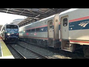 Sound Transit Sounder S Line Train Entering Seattle's King Street Station