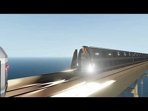 Big Alice Arrival | Stormworks Snowpiercer