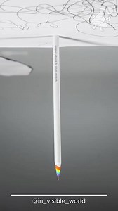 The beautiful path of a pencil on a sheet of paper 😍 #microscope #science #zoom #art #calligraphy #drawing #draw #pencil #viralreels #reels | Genius Inventions