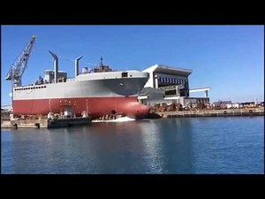 Marina Militare - Varo troncone prua LSS - Nave Vulcano