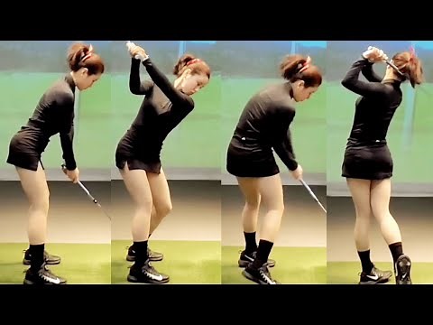【🇰🇷女子ゴルフ】KLPGA美女ゴルファーの素晴らしいスイング😍何度も見て目に焼き付けましょう💕【韓国人女子プロゴルファー@soovly_pro】Vol.3