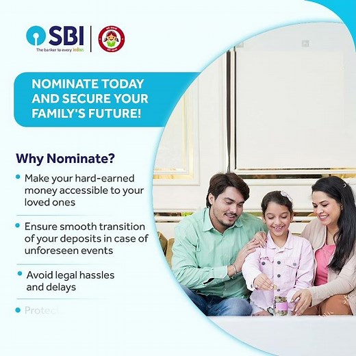 Register Nomination for your deposit accounts, safe deposit lockers and safe custody articles