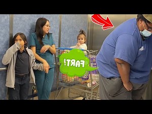 900lbs Man Farts On People In Elevator At Walmart!!!