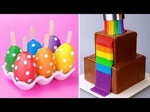 Top 10 Amazing Rainbow Chocolate Cake | How To Make Dessert Recipe For Everyone