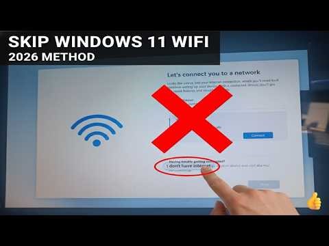 How to Skip Windows 11 WiFi Setup in 2026 (New Bypass!)