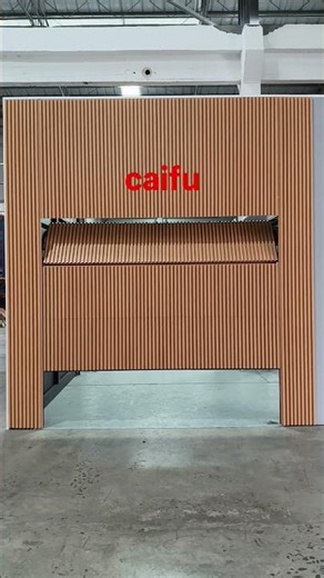 aluminum cladding garage door in wood color