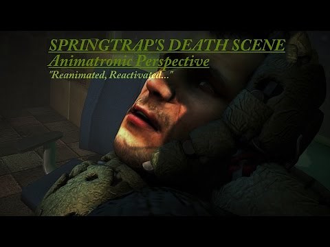 [SFM FNAF] FNaF Springtrap's Death Scene (Animatronic Perspective)